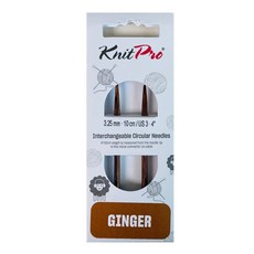 KnitPro Ginger 特別組合式木棒 短針 2入, 1個