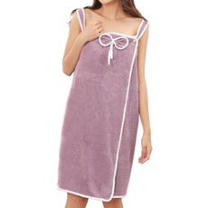 Woni's 連身裙式浴袍, 1個, 紫色