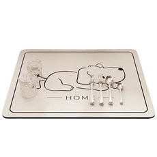 Bluecozy 珪藻土餐具瀝水墊 50 x 60 cm, 款式 04