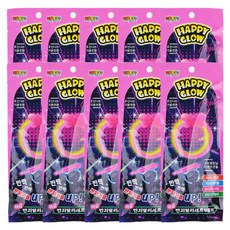 Happy Glow 夜光戒指手環製作套組, 隨機出貨, 10個