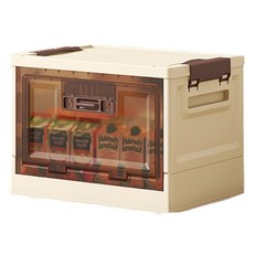 Khohimo 折疊式生活收納箱 收納整理箱 4W215, 混合色, 小型(35 x 25 x 25 cm), 1個