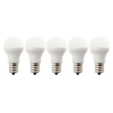 DAYON LED 迷你氪氣燈 E17 裝飾燈 4W, 燈泡色, 5個
