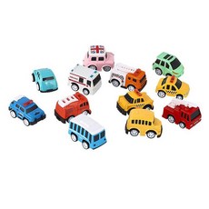 Kes.B Play Cutie 迷你車 12件組, 混合顏色