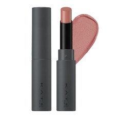 KATE 凱婷 迷霧裸感唇膏, EX-1 櫻花白摩卡, 16g, 1個