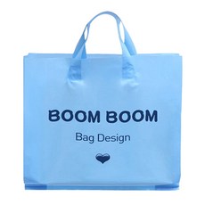 Maket Gamseong Springs 購物袋 托特包 小型, 藍色, 50個