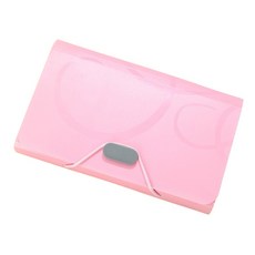 마켓감성 아코디언 문서 분류 파일 4p, 핑크