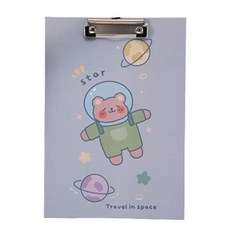 마켓감성 하드보드 클립 5p, 우주곰