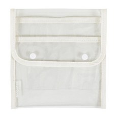 Maket Gamseong 筆記本/筆 大容量收納包 中號, 米色, 1個