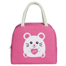 Market Pio 廚房野餐卡通戶外便當保冷袋 2入, 款式 1