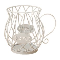 아티홈 컵모양 커피 캡슐 보관 바구니 TYPE 2, 화이트, 1개