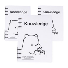 마켓감성 만화그림 노트, 책보는곰, 3개