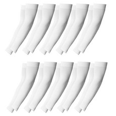 INCONTRO Aqua Edge 涼感袖套 2入, 白色, 1個