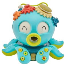 GGUMBI Termitime跳舞章魚玩具, 1個, 混色