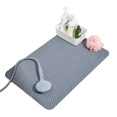 ETUDIER 浴室防滑地墊 120 x 200 cm, 1個, 灰色