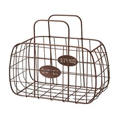 Athome 圓形高級咖啡膠囊收納籃, 1個, 棕色