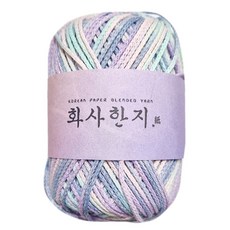 화사한지 뜨개실, 26파스텔레인보우나염, 1개 26파스텔레인보우나염, 1개