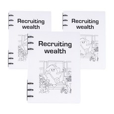 Maket Gamseong 漫畫圖案筆記本, 可愛鴨, 3個