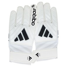 adidas 愛迪達 Copa Club青少年守門員手套 IQ4015 雙手佩戴組, 白色, 1組