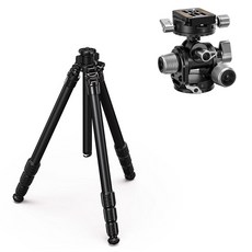 레오포토 루시퍼 10X 카본 삼각대 + 기어헤드 세트, LG-284C, G3, 1개
