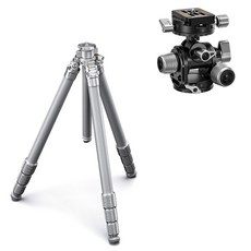 레오포토 가브리엘 10X 카본 삼각대 + 기어헤드 세트, LG-324C, G3, 1개