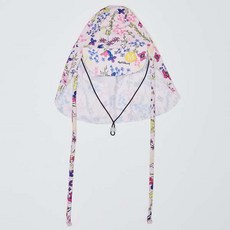 matildany 兒童用 防UV 水上活動護頸帽 花朵