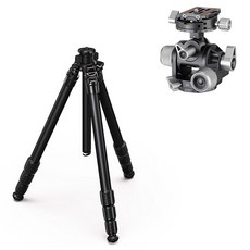 레오포토 루시퍼 10X 카본 삼각대 + 기어헤드 세트, LG-284C, G4, 1개