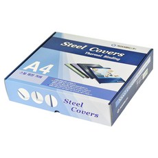 CopierLand 護樂美 鋼鐵熱裝訂封面 12mm 80p, 1個, 混合顏色, A4