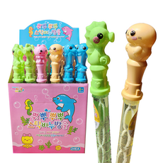 해피아이 뿌뿌뿌뿌 스틱 비누방울 4종 x 6p 세트, 혼합색상, 1세트