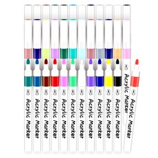 YOUNG ART 裝飾繪圖壓克力麥克筆組, 36色, 1個