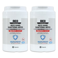 RICO Baby 乾洗手濕紙巾, 100入, 2個
