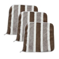 甜蜜商店 廚房掛式擦手巾, 3個, 棕色