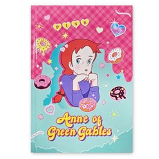 Flyingwhales 紅髮安妮日誌 萬年型, 1個, Teen Pop 粉紅色