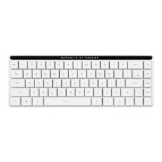 에이수스 ROG FALCHION LOW PROFILE RX BLUE 한글 스위치 유무선 게이밍 키보드, 화이트, M603, 청축