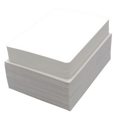 Maumdama 素面白色明信片 100入 + 白色信封 100入, 混合顏色, 1個