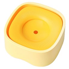 PASTEL PET 寵物方形懸浮飲水器, 1個, 黃色