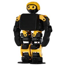 AI 이족보행 코딩로봇 로보까무 휴머노이드 교육용 코딩교육완구, 블랙, 1개