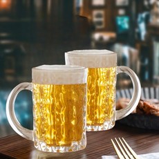 生活讚頌高球杯 雲紋玻璃杯啤酒杯, 2個