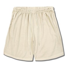 일루소 남녀공용 피그먼트 워싱 반바지 면