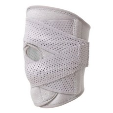 모어블 남여 스포츠 에어 무릎보호대 화이트, 1개