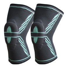 모어블 스포츠 무릎보호대 그린, 2개