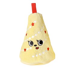 dingdog 狗狗嗅聞鞭炮遊戲 拉扯遊戲 沙沙聲響 高難度玩具, 1個, 黃色