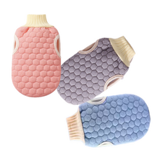 다정다감 벌집 양손잡이 때타올 글러브 3종세트, 핑크, 그레이, 블루, 1세트
