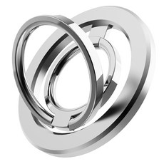 eyeflow MagSafe 磁吸支架 智慧手機指環扣 MP-26, 1個, 銀色