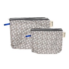 베베슈에뜨 유아용 방수 기저귀 + 도시락 파우치 세트, 플라워