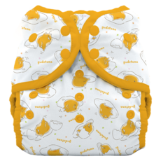 THiRSTiES 游泳尿布褲 SANRIO聯名款 Gudetama 蛋黃哥, 適用於9-36個月（8-18公斤）, M, 1件