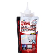 Asahipen 混泥土/水泥/砂漿牆壁用 裂縫防水補修脂泥 200ml, 1包