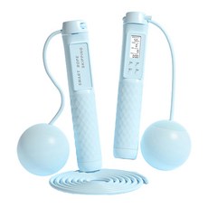 블럭마트 스마트 유 / 무선 줄넘기 고무볼 2p, 블루, 1개