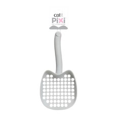 Cat It 貓造型貓砂鏟，尺寸15x32cm，適用全貓種, 32*15cm, 1支, 灰色