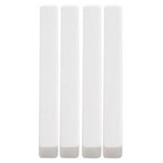 UH홈데코 실리콘 수저 받침, 화이트, 4개