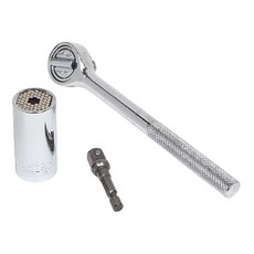 ZioBiz Gator Grip 萬用套筒電鑽轉接頭3件組, 1套